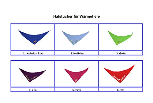Kuscheltier Biber braun 17,5cm mit Namen am Halstuch- Personalisiertes Kuscheltier - Personalisiertes Kindergeburtstagsgeschenk - Stofftier mit Wunschbeschriftung für Mädchen und Jungen
