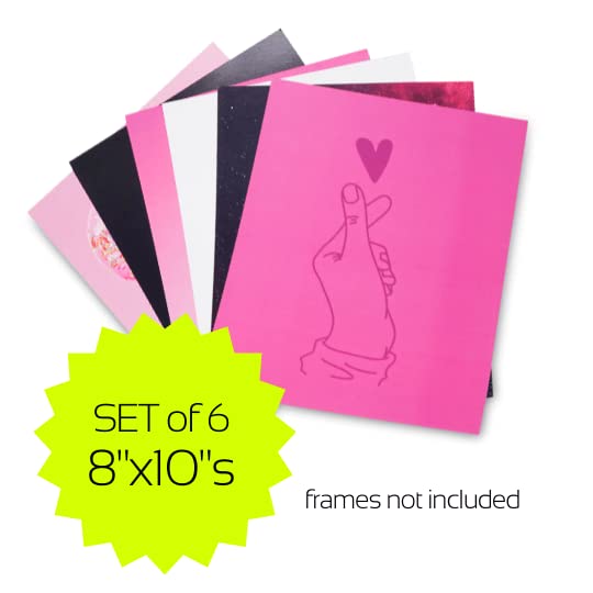 Kpop Room Decor Kpop Posters (Pack of 6) 8x10 Inches Korean Posters