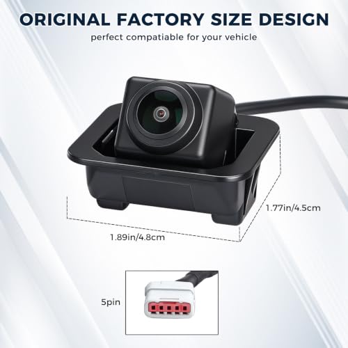 Image of Rearview Camera OE: 23188736 Fit for GMC Terrain 2018-2023 | Direct replace , this Plug & Play reverse camera offers superior vision