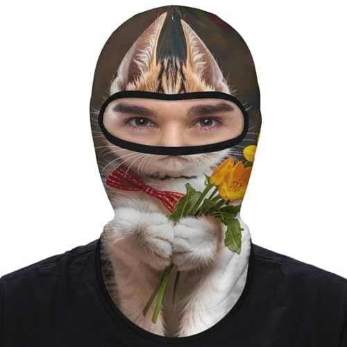 Balaclava para hombre, máscara de esquí para mujer, máscara facial completa, cubierta facial para ciclismo miniatura 1