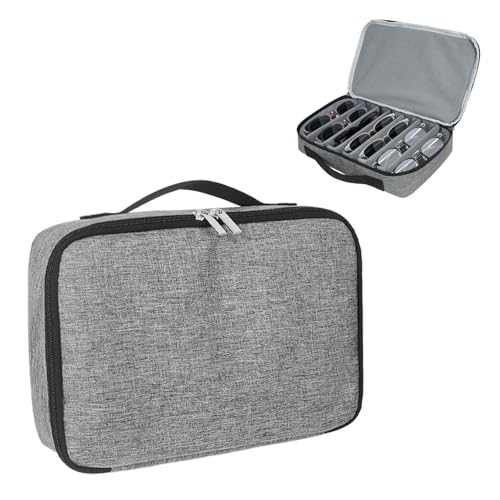 Image of Travel Sunglasses Organizer Case, Portable Sunglasses Case, Eyeglasses Storage Holder for Men Women