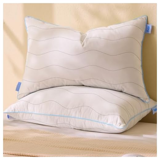 The Ultimate Guide to Dreamy Comfort: The 13 Best Down Pillows felo Feather Down Pillows Queen Size Set of 2, CloudFusion Goose Pillow for Sleeping, Luxury Hotel Collection Bed Supportive Pillows for Side Back Pain Sleepers, 100% Organic Cotton Shell (20" x 30")