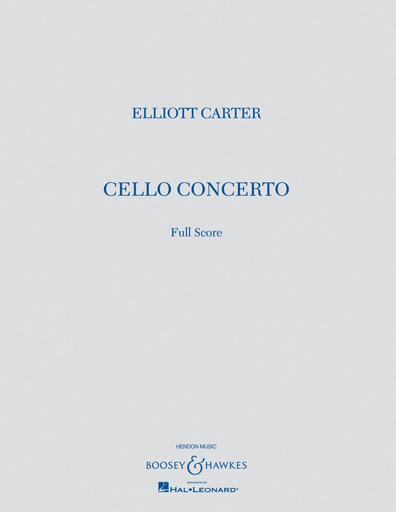 Cello Concerto: Violoncello und Orchester. Partitur.