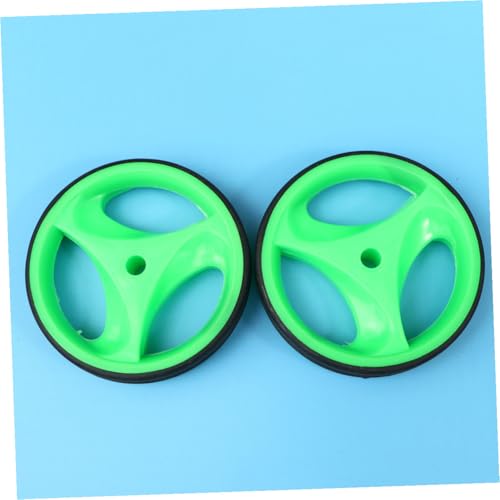 Mikinona Training Wheels para Bicicleta, Rueda Auxiliar de Balance Silenciosa con Soporte de 12-20 Pulgadas, Accesorios Estabilizadores Verdes para Aprendizaje y Conducción de Bicicletas miniatura 5