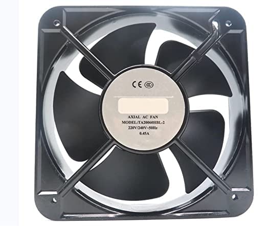 Ventilateur de refroidissement 220 V extracteur d'air industriel 200x200x60 mm