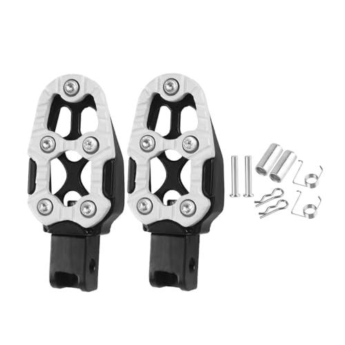 Pédales universelles de moto en aluminium pour vos aventures et sorties tout-terrain