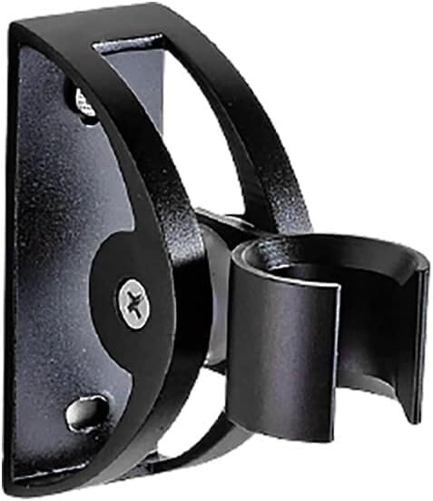Soporte de ducha ajustable 360° en aluminio espacial negro
