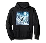 Snowboard Snowboarder Forest Stars Feline Agility
