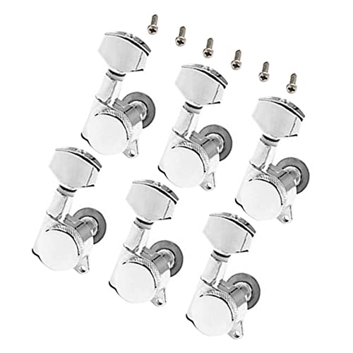 Toddmomy 1Set Bass Machine Head Tuning Pegs Guitar Accessory Durable for Easy Installation for Various Guitar Styles Replacement for Enthusiasts