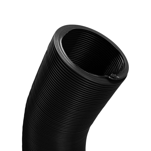 Image of Camco 10-Foot RV Sewer Hose - Great for the Occasional Camper - Crafted of 12 Mils of HTS Vinyl - Compresses to 14-Inches for RV Storage - Black (39601)
