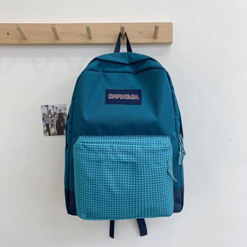 Large Capacity Backpacks Suitable for Leisure Travel Sports and Commuting Suitable for Teenagers/College Students（Blue）2