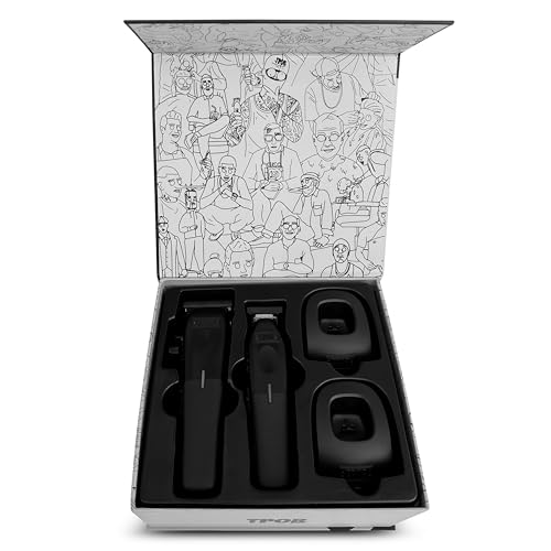 TPOB Play Barber Hair Clippers for Men 7500 RPM with Rubber Black Grips (Blackout Set) - Image 6