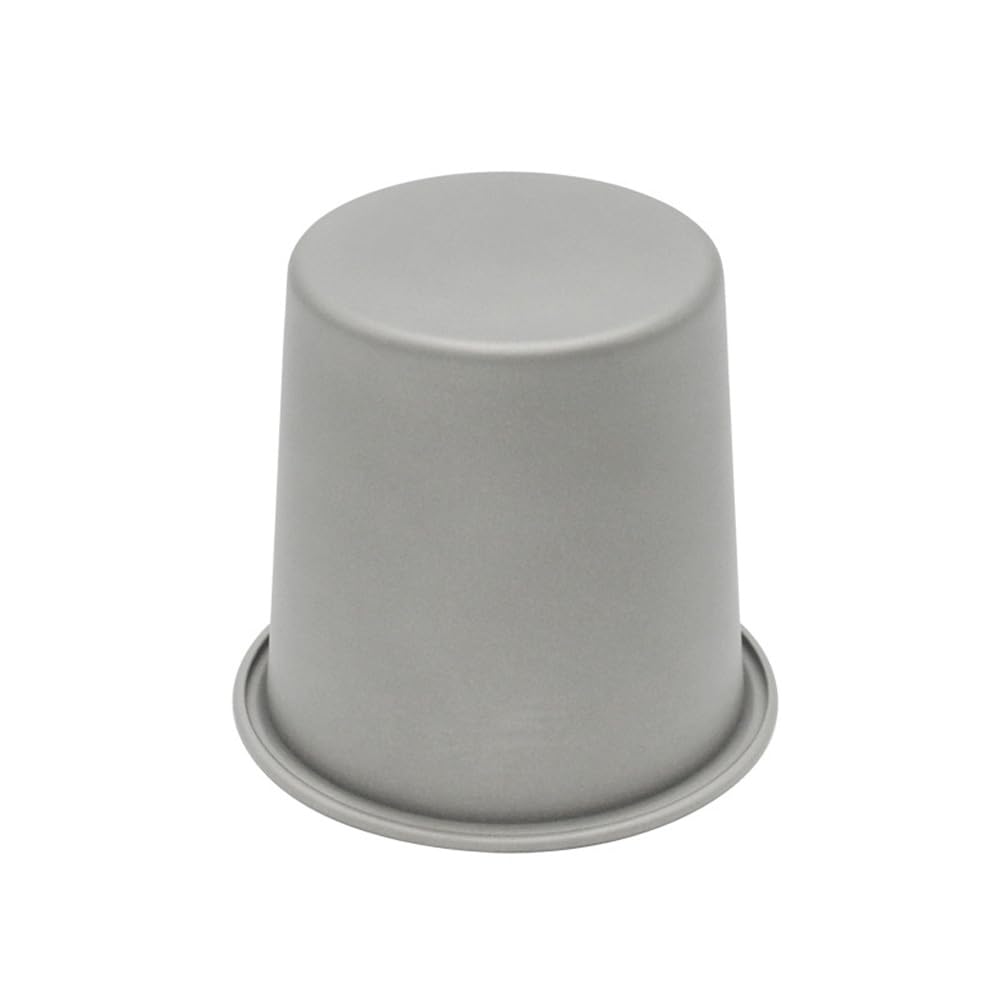 Ausla Metal Camping Mug Lekki Kubek do Piwa Ti 220ml Bezszwowy Projekt Przenośny do Podróży na Zewnątrz (8 szt)