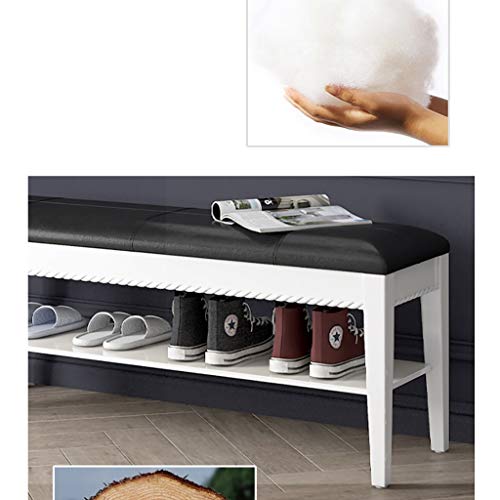 Tabouret long pour entrée afin de simplifier l'organisation de vos chaussures