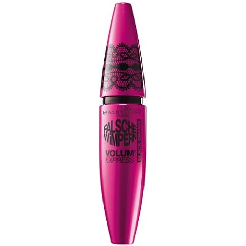 Maybelline New York Mascara Augen Make-Up Falsche Wimpern Effekt Volumen Express drama Black Cover