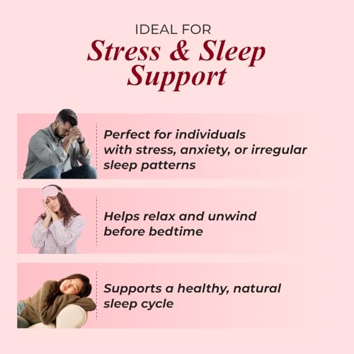 Image of Nutrela Ashwagandha & Melatonin Sleep Gummies for Men & Women | 30 Strawberry-Flavored Gummies | Supports Restful Sleep & Stress Relief