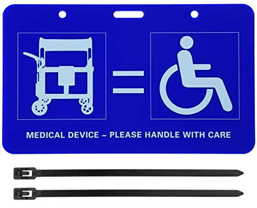 LUAATT Wagon as Wheelchair Tag,Stroller Wagon Accessories Sign,Tag for Wonderfold Wagon with Zip Tie