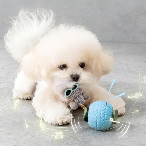 Jouet à mâcher stimulant l'ennui pour chiot et chat en peluche douce - 4