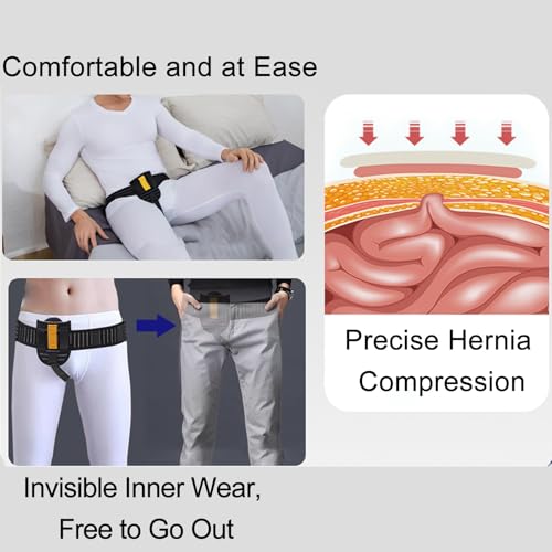 Faja para Hernia Inguinal Unisex con Almohadillas de Compresión miniatura 6