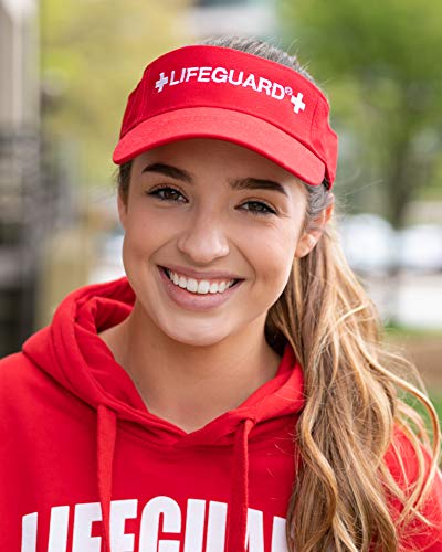 LIFEGUARD Official Adjustable Visor (Red) - Thumbnail 4