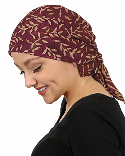 Head Scarf for Women Chemo Headwear Cancer Scarves Head Coverings Hair Loss No Slip Easy to Tie 28