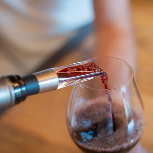 Aireador de vino KOALA sin goteos para servir botellas de forma limpia 6