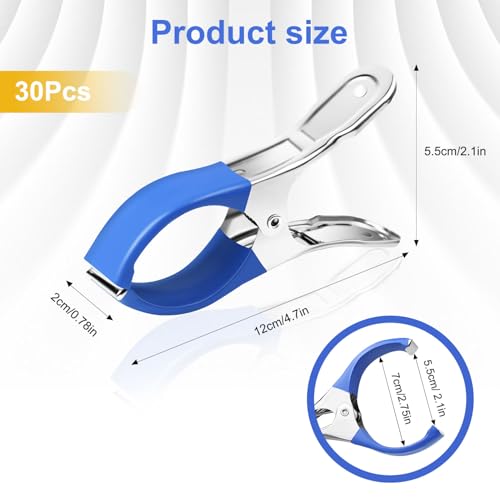 Clips para cubierta de piscina, 30 piezas acero inox miniatura 3