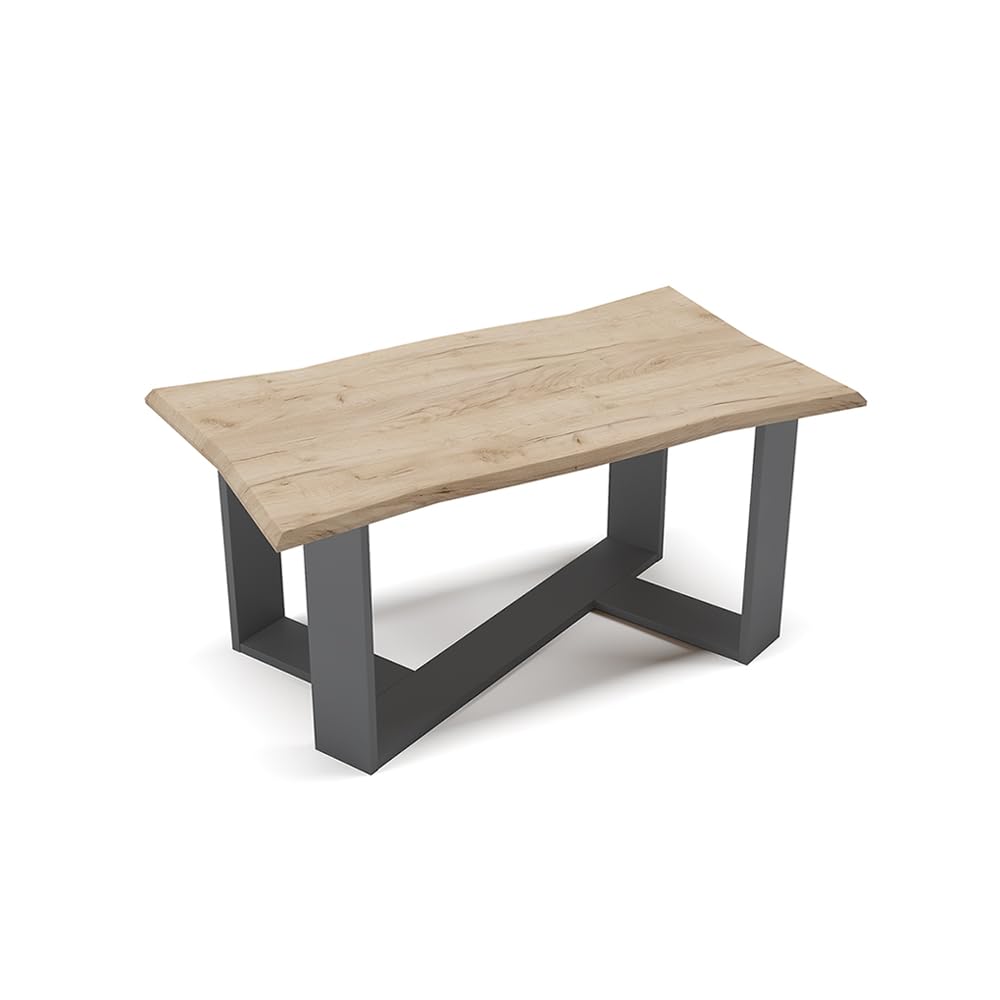 Vicco Tavolino Arne, Rovere dorato, 90 x 50 cm