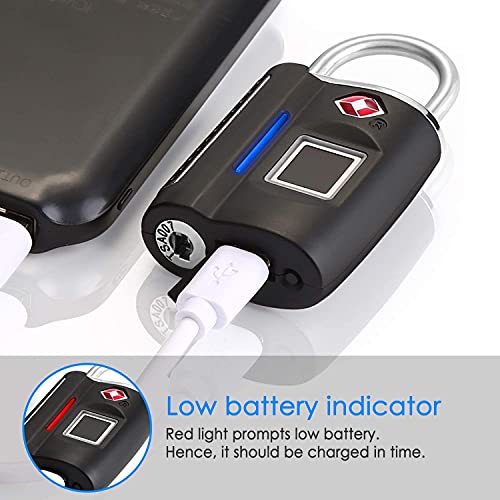 TSA fingerprint lock