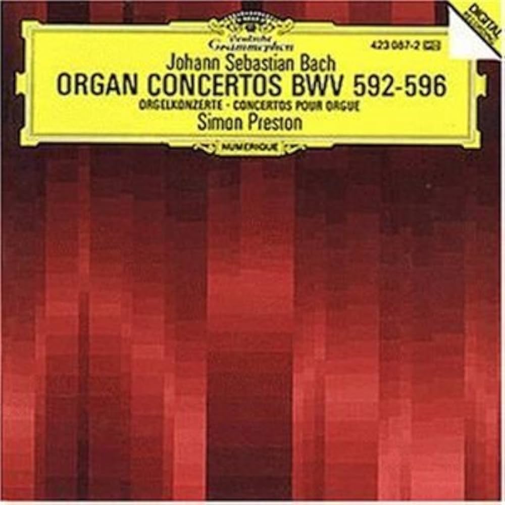 クラシック Organ Concertos 8CD BOX Johann Sebastian Bach, Simon Preston - Bach: Organ Concertos