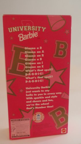 Barbie University Clemson Cheerleader Doll miniatura 2