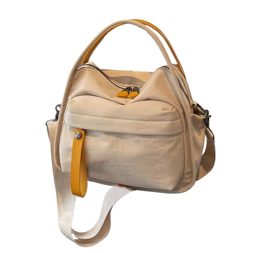 Bolso grande de nylon para mujer, ideal para viajes, universidad y escapadas de fin de semana