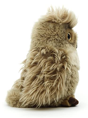 Uni-Toys - 'Horneule', Virginia-Uhu - 18 cm (Höhe) - Plüsch-Vogel, Eule - Plüschtier, Kuscheltier (Klein)