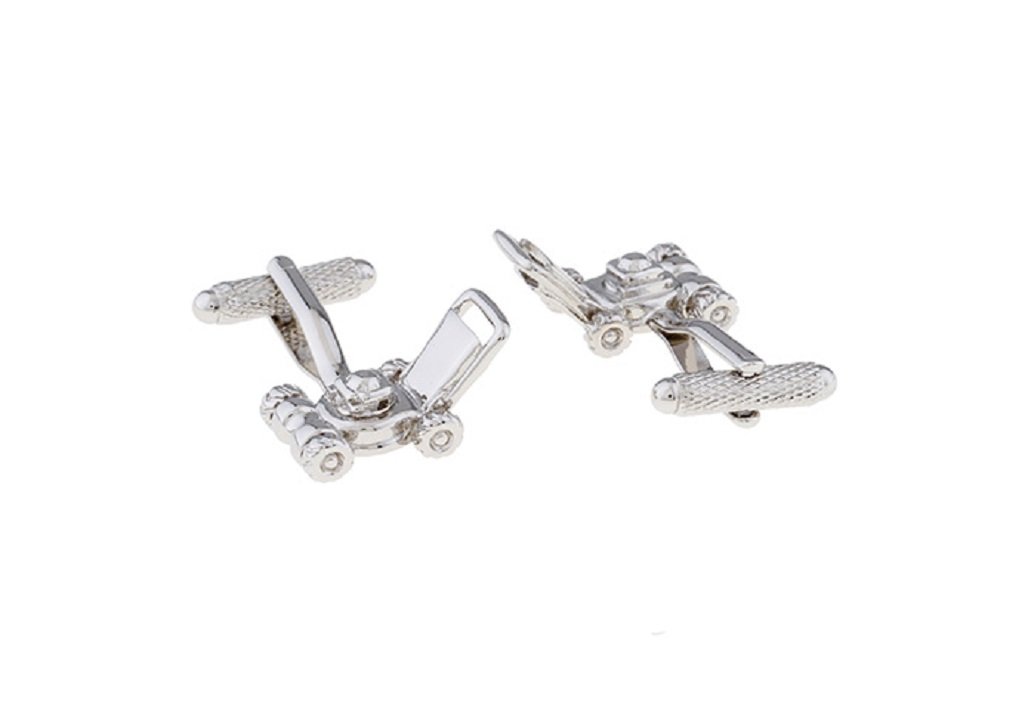 mrcuff Lawn Mower Lawnmower Pair Cufflinks in a Presentation Gift Box & Polishing Cloth-picture-25