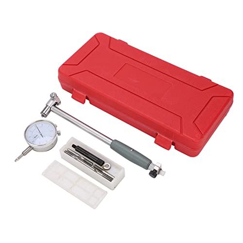 Dial Indicator Bore gauges, 0.01mm 50-160mm Extender Dial Bore Gage Kit, Measuring Range Dial Bore gauges Set for Engine Cylinder Deep Engine Hole Cylinder Measurement Gage
