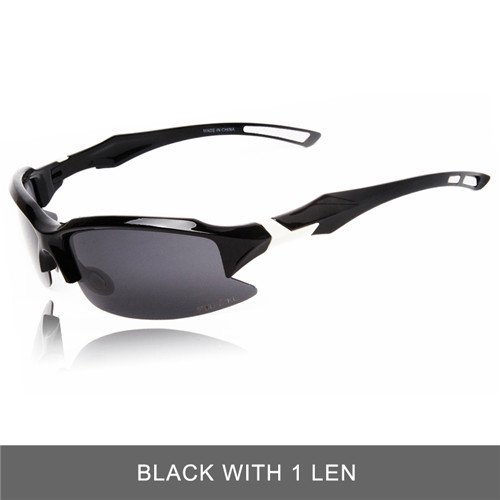 White WOLFBIKE Bike Glasses Bicycle Cycling Sports Sunglasses Eyewear