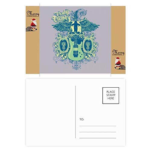 Cartes postales Jazz de Noël en lot de 20 exemplaires illustrés