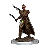 warhammer female miniatures WIZ93055 Wizkids D&D Icons of The Realms Miniatur Premium vorbemalt weiblich Shifter Rogue (6 Stück)