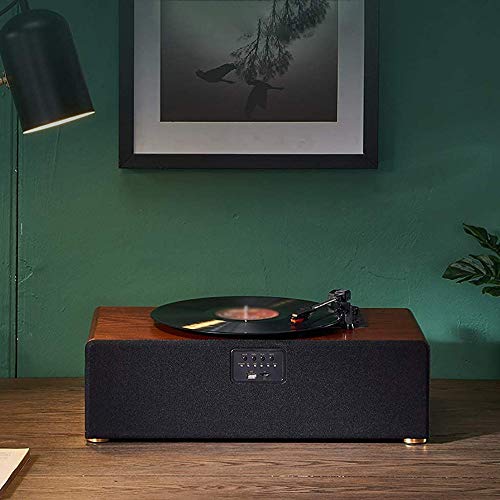 Turntable Music Center avec Haut-parleurs stéréo, Nostalgique Classique en Bois Enregistrement Bluetooth Lecteur avec Play USB et encodage Support 33/45/78 Speed - Les Beatles, Paul McCartney, John Lennon, RIngo Starr, George Harrison Turntable Music Center avec Haut-parleurs stéréo, Nostalgique Classique en Bois Enregistrement Bluetooth Lecteur avec Play USB et encodage Support 33/45/78 Speed – Image 3