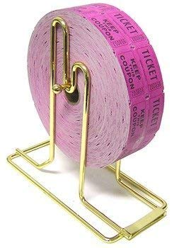 deli counter ticket dispenser - Brass Plated Raffle Ticket Dispenser