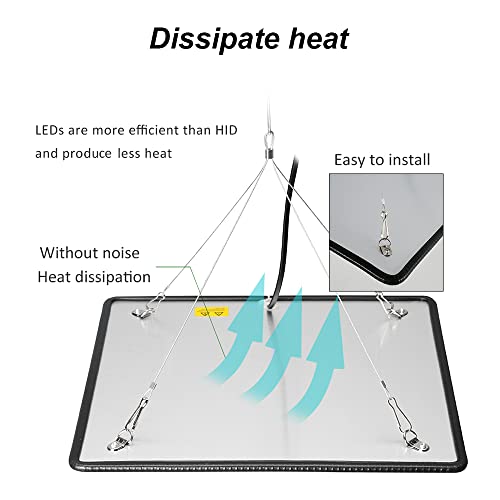 Roleadro LED Pflanzenlampe 40w Pflanzenlicht Pflanzenleuchte mit Timer 3H/6H/12H Heillgkeitsstufen 4Pcs Strip Wachsen licht Wachstumslampe IP65 Pflanzenlichter für Zimmerpflanzen Gartenarbeit 2 Roleadro LED Pflanzenlampe 40w Pflanzenlicht Pflanzenleuchte mit Timer 3H/6H/12H Heillgkeitsstufen 4Pcs Strip Wachsen licht Wachstumslampe IP65 Pflanzenlichter für Zimmerpflanzen Gartenarbeit – Bild 2