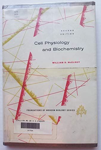 Cell Physiology and Biochemistry Second Edition B000O6MKYO Book Cover