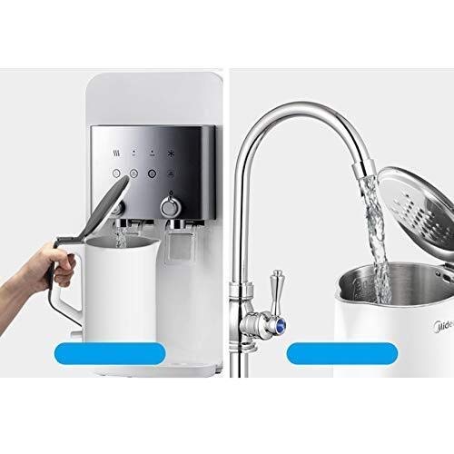 Hervidor eléctrico de acero inoxidable doble anti-calor miniatura 5