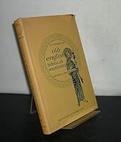 Manual of Old English Biblical Materials B001X6QGQ2 Book Cover