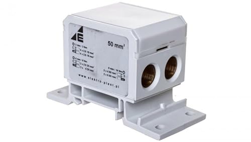 Manifold Block 2x4-50mm²/3x2.5-25mm²/4x2.5-16mm² Grey 48.14
