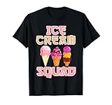 Ice Cream Squad Kawaii Cute anime Funny T-Shirt for Men Women Girls Kids