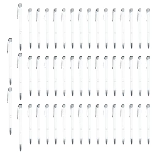 50 bolígrafos de metal elegantes de 5.47 pulgadas para tareas diarias de oficina
