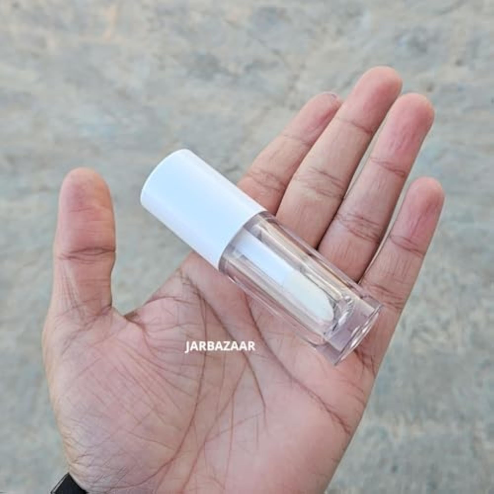 50 PCS Empty Refillable Thick Wand Lipgloss Containers with Cap