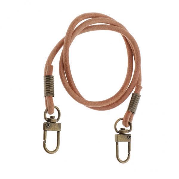 Bnf® 4xRound PU Leather Bag Replacement Strap Handbag Purse Handle 61cm Bronze Clothing, Shoes & Accessories | Womens Handbags & Bags | Handbag Accessories-image-9