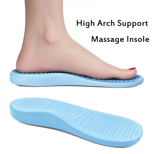 Image of INMINPIN Mens Womens Garden Clogs Shoes Beach Slippers Pool Water Sandals with Comfortable Arch Support Insole